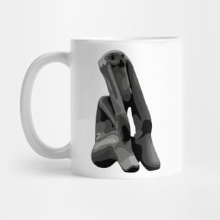 Prehistoric Pop Art Thinker Mug